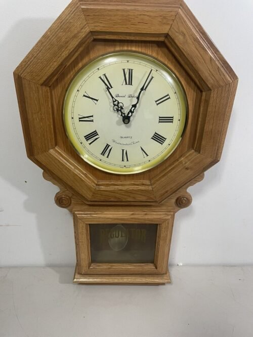 DANIEL DAKOTA Quartz Regulator Westminster Chime Wall CLOCK