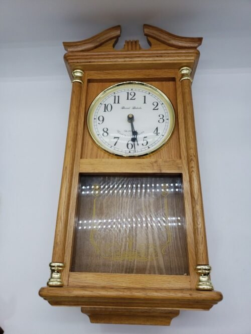 Daniel Dakota Solid Oak Wall Clock Westminster Chime