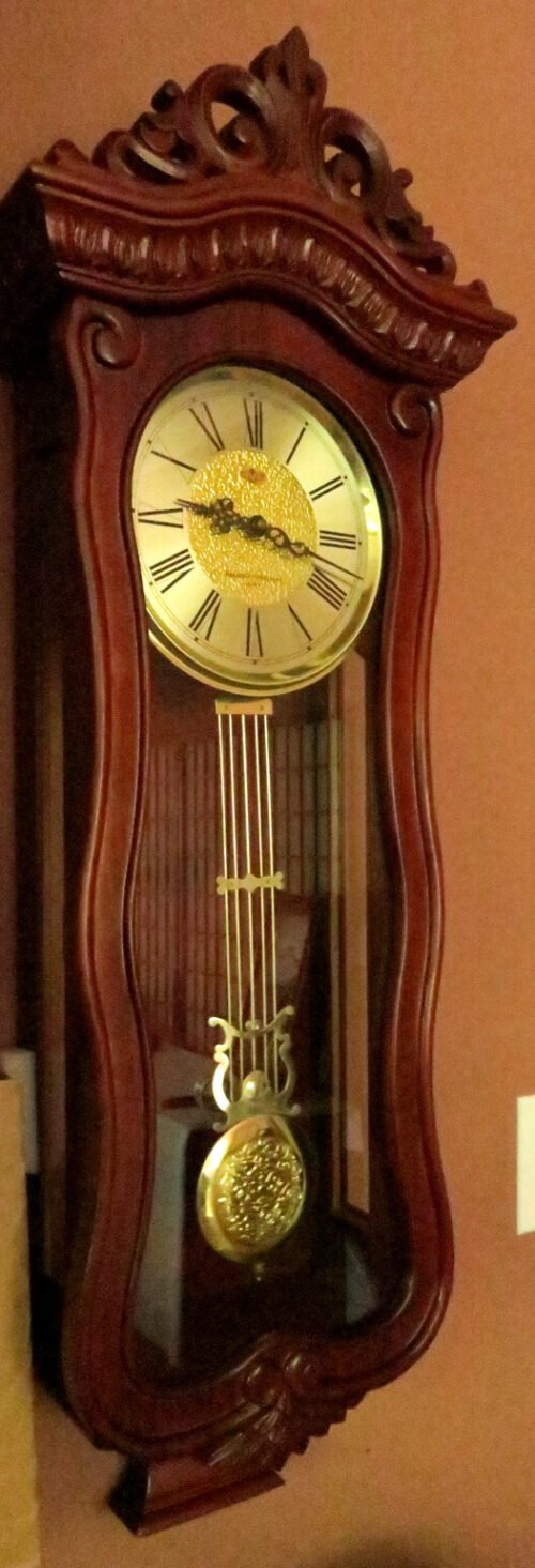D&A WESTMINSTER WHITTINGTON QUARTZ PENDULUM WOODEN WALL CLOCK MELODICAL CHIMES