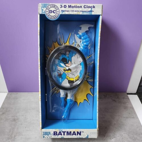 DC Comics Originals Batman 3D Motion Clock Wall Decor Collector Room Gift