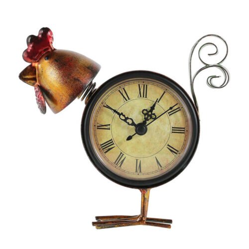 Decorative Clock Rustic Table Clock Retro Desk Clock Party Favor