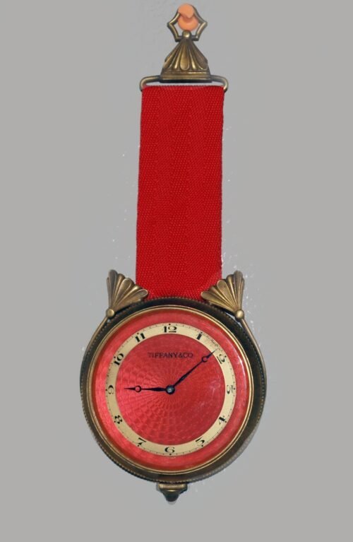 Decorative Vintage 1920's Tiffany & Co. Antique Art Deco High Grade Wall Clock