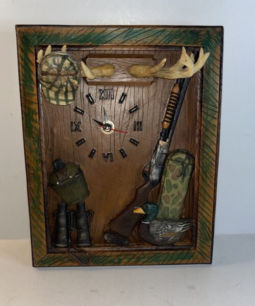 Deer/ Duck Hunting Wall Clock