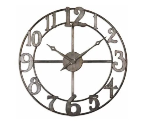 Delevan 32″ Wall Clock by Uttermost 06681