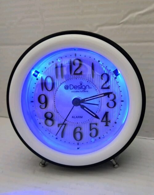 Design Innovative-Functional Alarm Clock Set Motion Active Light Loud Battery Op