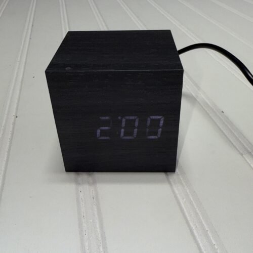 Digital Alarm Clock~Electronic LED Time Display Clock Black