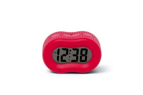 Digital Alarm Clock for Bedrooms Travel 2 AA Battery Powered Simple Operation...