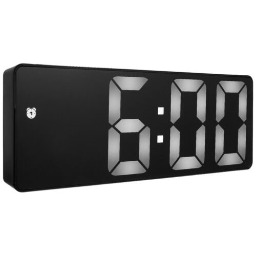 Digital Alarm Clock Thin Simple Clocks Living Room Child Student