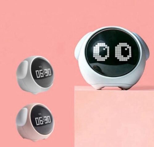 Digital alarm clock with many functions