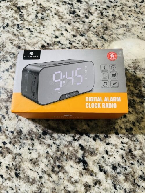 Digital Alarm Clock, With Phone Holder And Digital Screen Be On Time Every Day