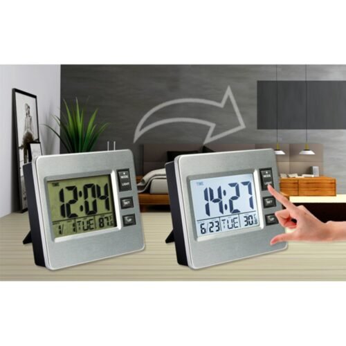 Digital Bedside Alarm Clock Luminous Student for Bedroom Clocks Bedrooms