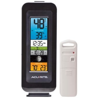 Digital Color Display Wireless Indoor/Outdoor Thermometer