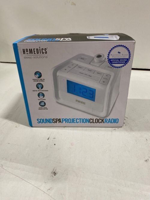 Digital Dual FM Alarm Clock Therapeutic Relax Nature Sound Spa Nightlight Radio