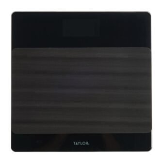 Digital Glass Bathroom Scale with Nonslip Platform