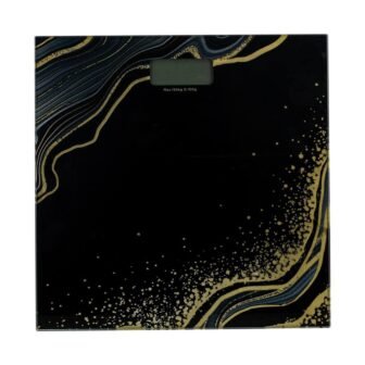 Digital Glass Scale in Gold and Black