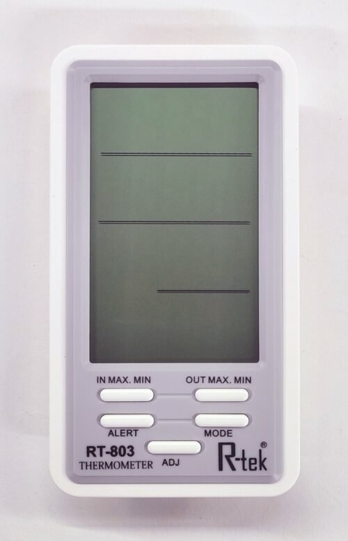 Digital Thermo-Hygrometer Temp & Humidity Meter Alarm Clock Fine Weather ℃/℉