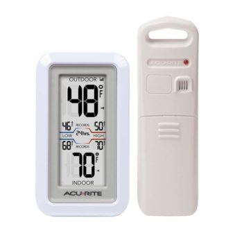 Digital Thermometer with Indoor/Outdoor Temperature 2