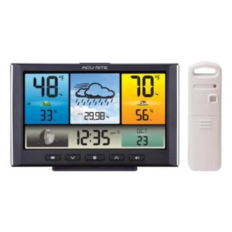Digital Wireless Weather Station with Color Display