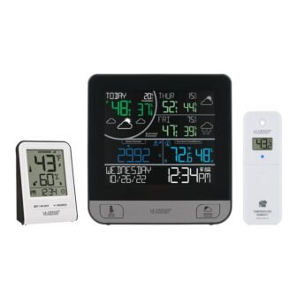 Digital Wireless Wi-Fi Weather Station with 3-Day Forecasting and Bonus Display