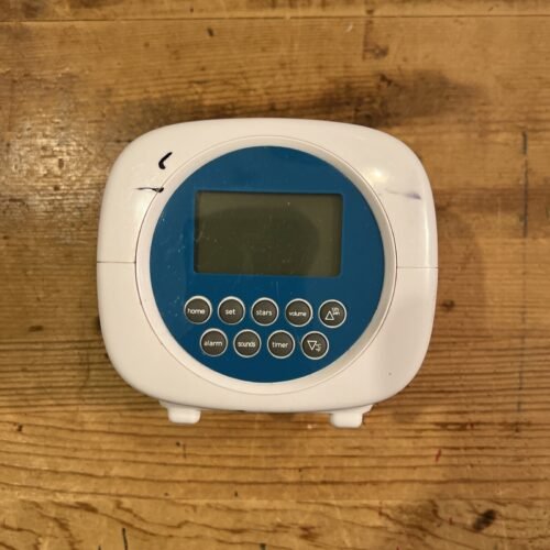 Discovery Kids Digital Alarm Clock Sound Machine Glowing Stars Projection Tested