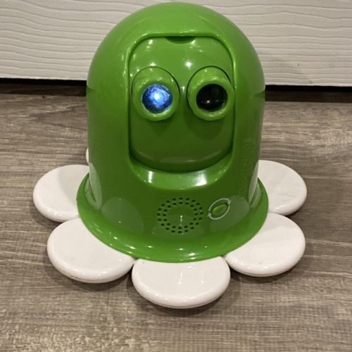 Discovery Kids Green Daisy Bloom Projection Alarm Clock WORKS