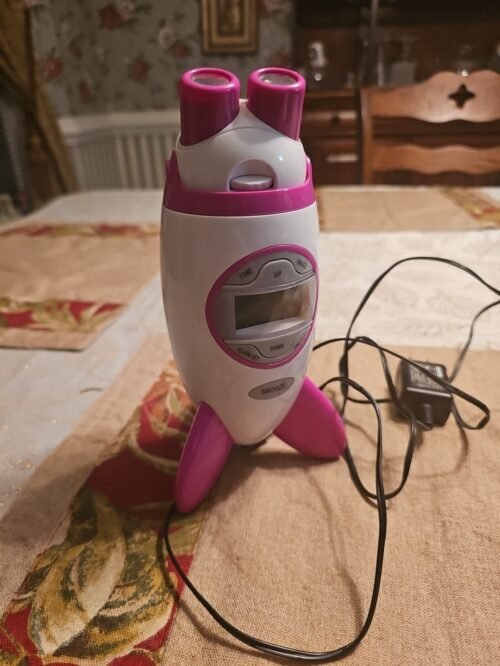 Discovery Kids Rocketship Projection Alarm Clock Still Work