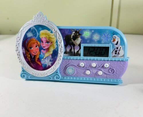 Disney Frozen Let It Go Alarm Clock Elsa & Anna Tested Light TB17