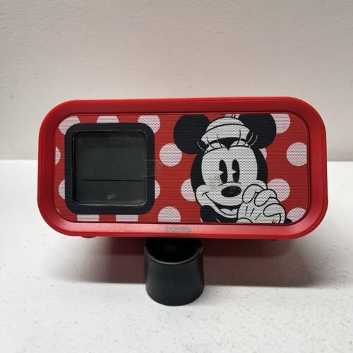 Disney Minnie Mouse iHome Clock Radio Docking Station