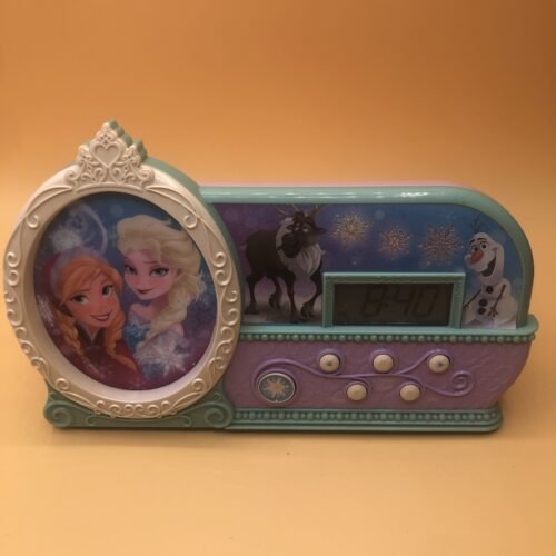 Disney's Frozen Anna/Elsa "Let It Go" Alarm Clock | Plays Song | Snooze/Light