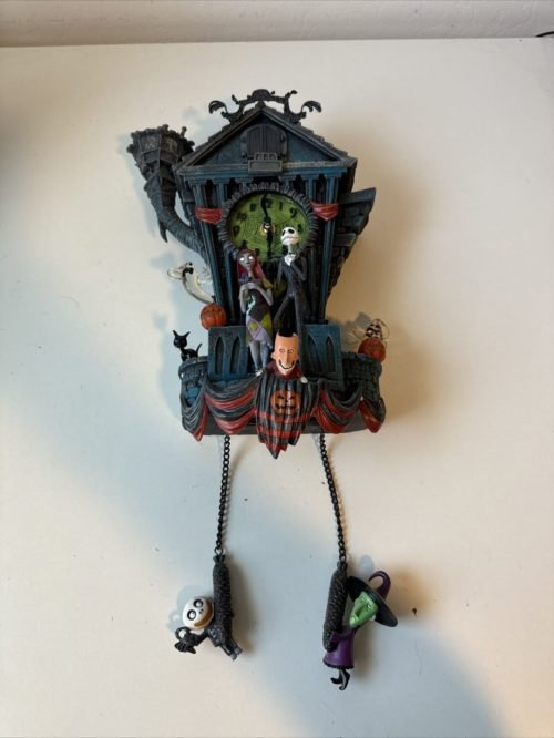 Disney Tim Burtons The Nightmare Before Christmas Cuckoo Clock Bradford Exchange
