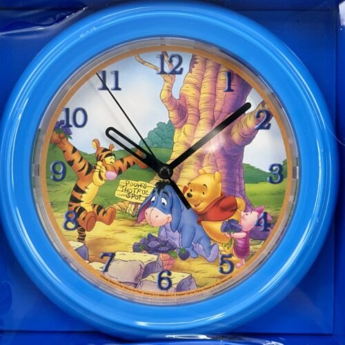 DISNEY WALL CLOCK 8 in - Winnie The Pooh - Disney wall clock ,