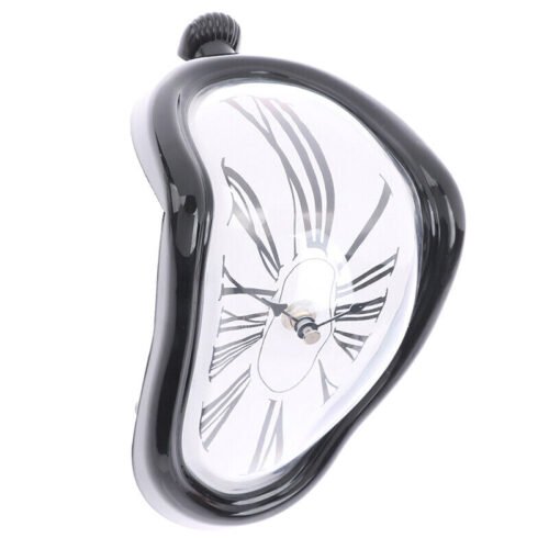 Distorted Wall Clocks Surrealist Salvador Dali Style Wall Watch DecorationB-jo