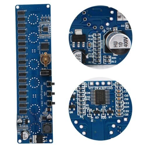 DIY IN-14 Nixie Tube Clock Module Digital LED 24 Hour Display Vintage Board Kit