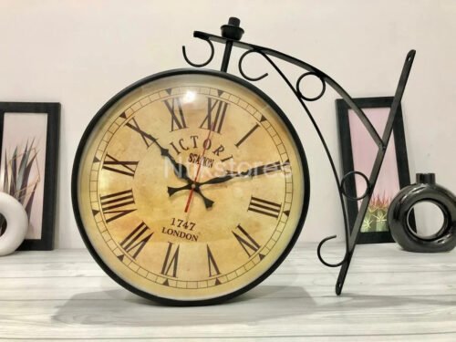 Double-Sided Antique Wall Clock for a Memorable Birthday Gift
