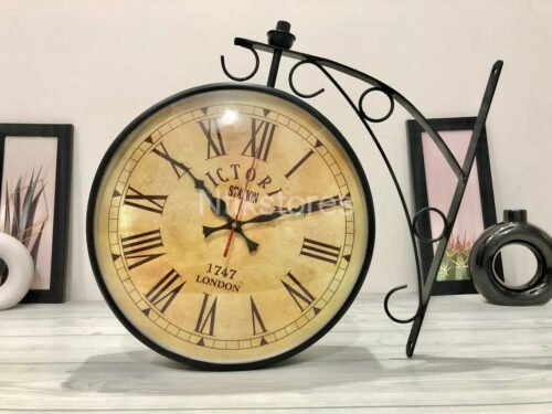 Double-Sided Antique Wall Clock for a Memorable Birthday Gift