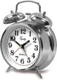 Double Bell Quartz Bedside Alarm Clocks photo