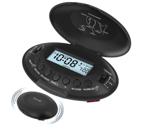DreamSky Vibrating Alarm Clock for Heavy Sleepers