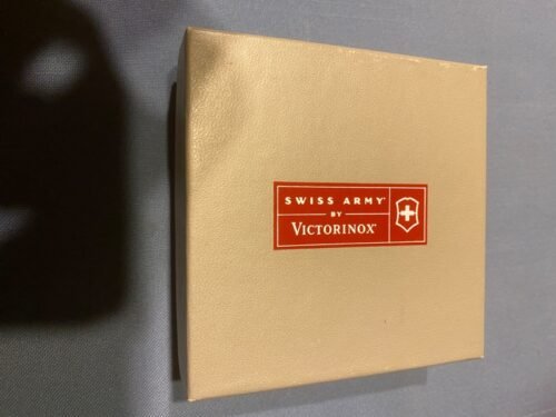 drug rep collectable Vioxx Swiss Army Victorinox travel alarm clock