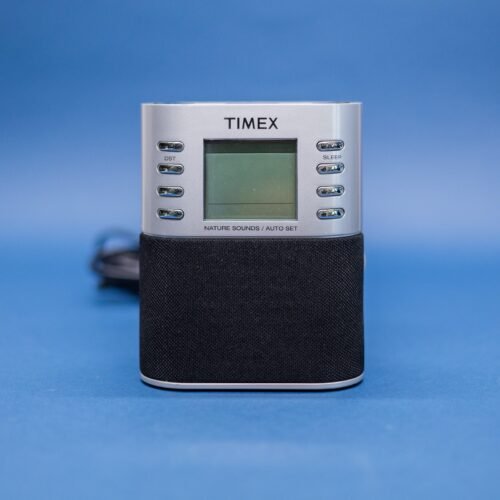 Dual Alarm Clock Radio Nature Sounds Preset Tuning Timex T307S