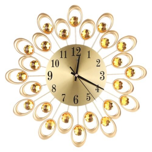 Easy To Read Iron Art Home Decor Wall Clock