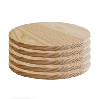 Edge Glued Round (Common Softwood Boards: 0.75 in. x 11.75 in. x 11.75