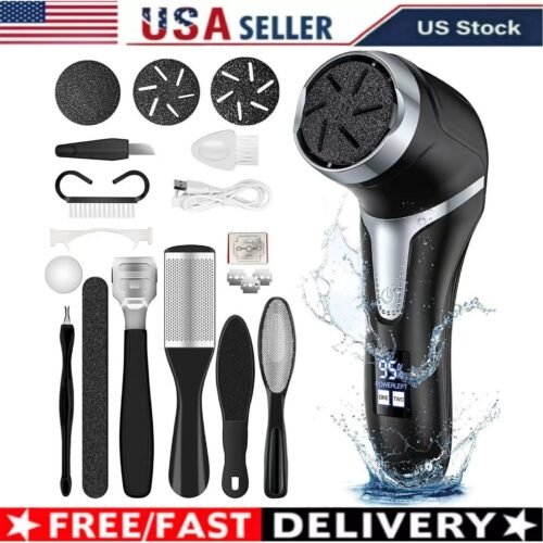 Electric Foot File Callus Remover Dead Skin Removal Foot Grinder Pedicure Tool
