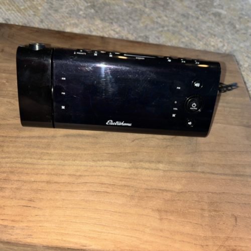 Electrohome EAAC475W Projection Time AM/FM Clock Radio W/out Cord
