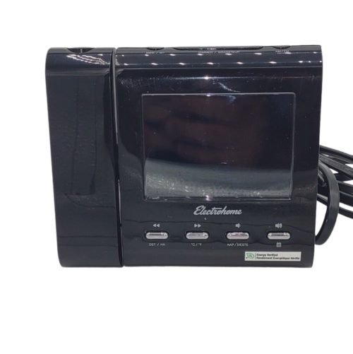 Electrohome EAAC601 Projection Alarm Clock with AM/FM Radio Tested