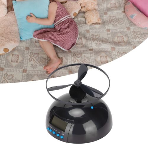 Electronic Clock Multipurpose Run Away Flying Alarm Clock For Bedroom Office BEA