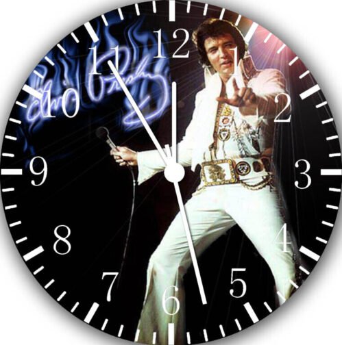 Elvis Aaron Presley Wall Clock G25 Personalized option with adding name