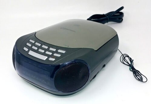 Emerson CKD9902 Digital Dual Alarm Clock AM FM Radio Snooze CD Player Tested