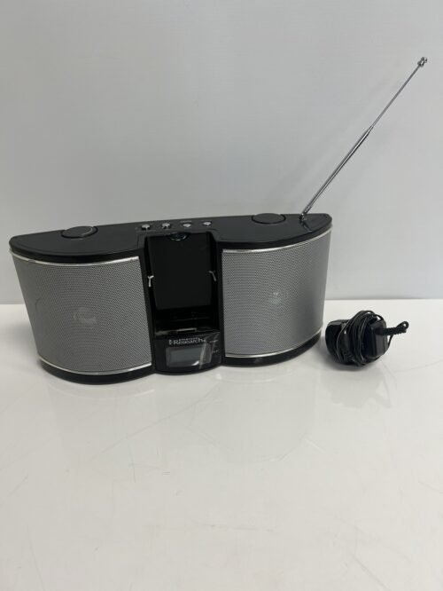 Emerson Research Alarm Radio Clock iPod Player IP100BK Tested