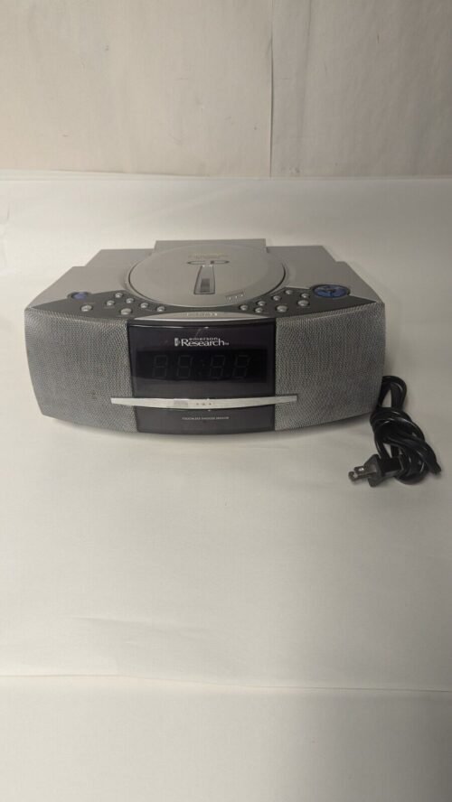 Emerson Research CD Clock Radio w/Dual Alarm CKD5809 USED FREE SHIPPING "READ"