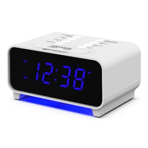 Emerson Smart Set Dual Auto Setting AM/FM Radio Alarm Clock # CKS 1500 NOS CIB